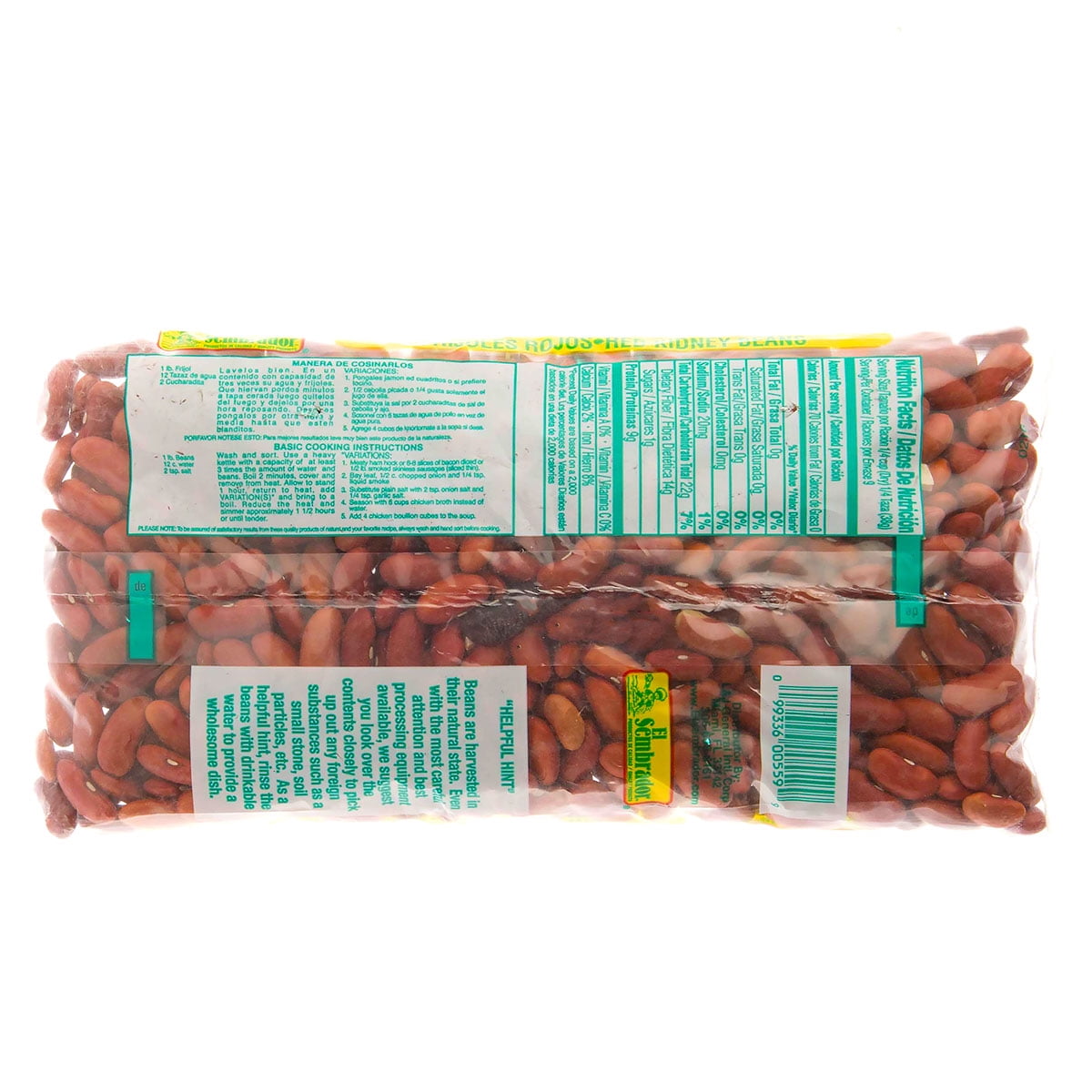 (6 pack) El Sembrador Red Kidney Beans, 12 oz