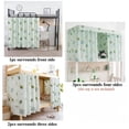 thumbnail image 2 of Cortinas opacas para litera superior e inferior, para dormitorio, privacidad, transpirables, a prueba de polvo, con cuerda y hebillas, para niños, adolescentes, camas altas individuales., 2 of 8
