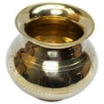 thumbnail image 6 of Kalsa Parai Puja Accessory Gifts Pooja Thali Om Gayatri Mantra Brass Kalash Lota Pot for Mandir Temple, 6 of 18