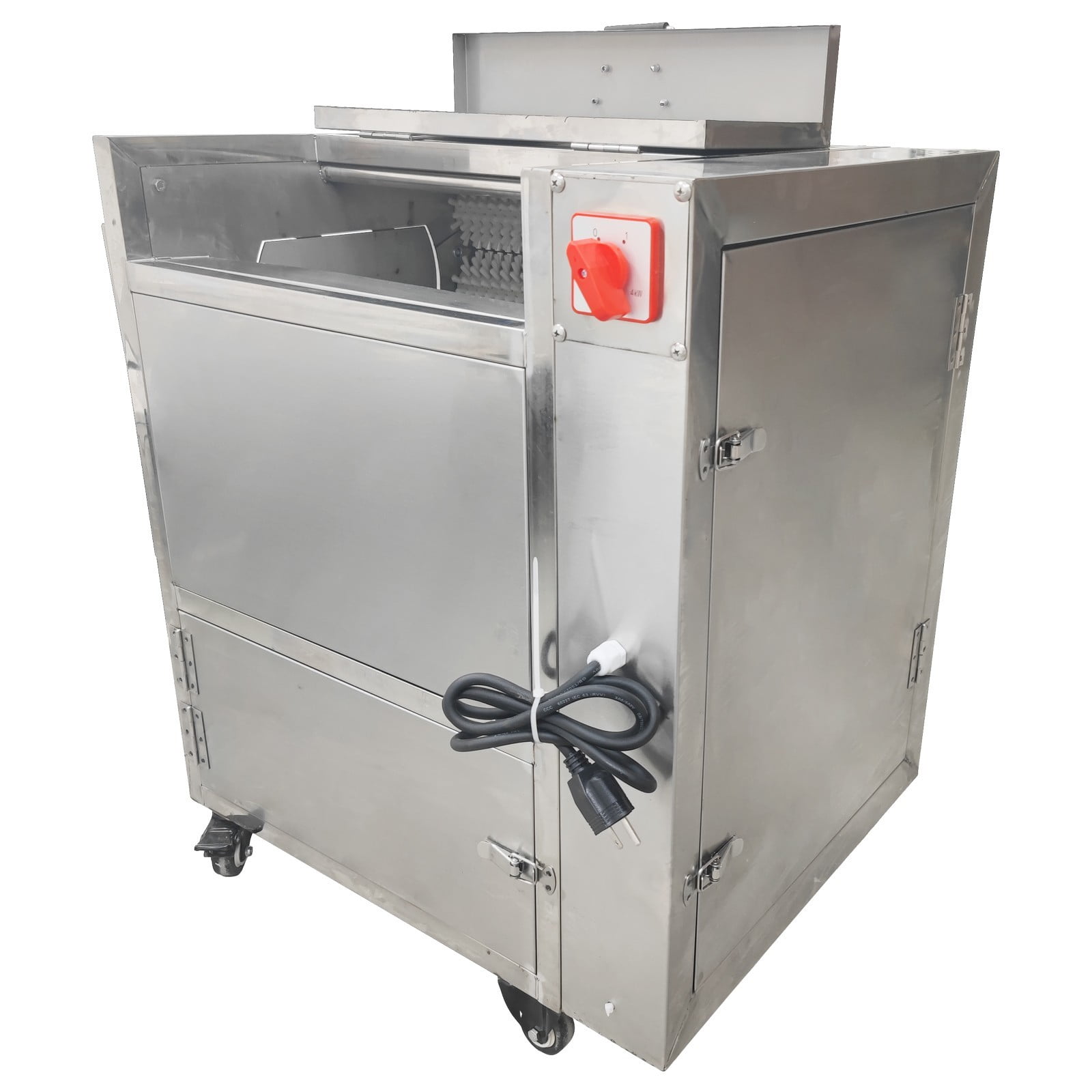 Soft Brush Roller Washer Root Crop Washing Machine Vegetable Cleaning Machine