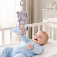 thumbnail image 4 of Kiddiway Baby Hanging Toy with Teether - Plush Figurine & Cute Plushies, Baby Car Toys & Stroller Toys, Soothing BPA-Free Teether, Sensory Development, Newborn Gift,a, 4 of 6