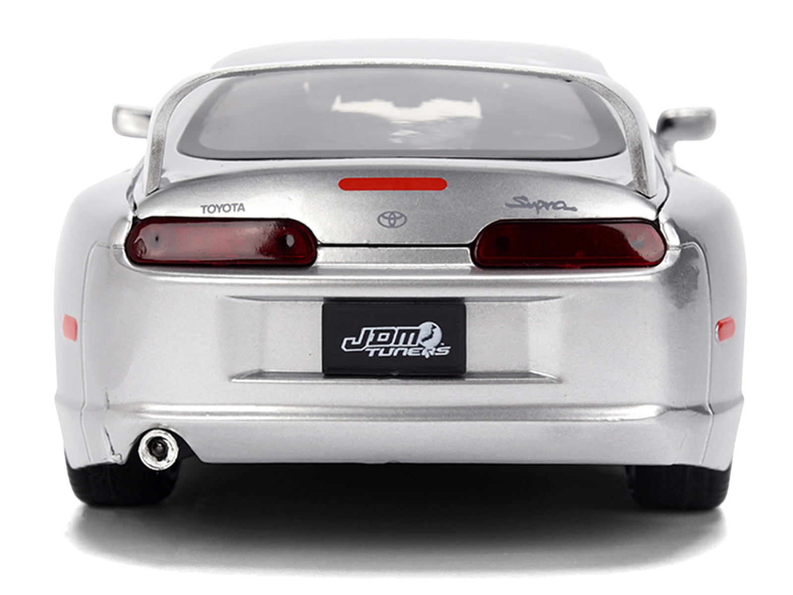 1995 Toyota Supra Silver Metallic "JDM Tuners" Series 1/24 Diecast Model Car by Jada