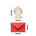 thumbnail image 2 of Konghyp Christmas Greeting Cards with Envelopes, Three Dimensional Holiday Cards, Festive Greeting Cards for Friends and Family, Unique Design, Eco-Friendly Material, 2 of 6