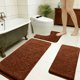 thumbnail image 5 of Alfombra de baño de espuma viscoelástica, alfombrilla antideslizante para baño, alfombrilla de ducha absorbente | Juego de alfombras de baño de suave terciopelo, 5 of 9