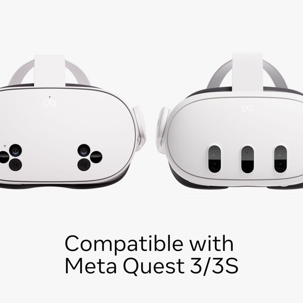 Meta Quest Compact Carrying Case — Works with Meta Quest 3/3S
