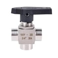 thumbnail image 4 of Siruishop Water Valve Heavy Duty Replacement Practical Plumbing Fixtures Shut Off Valve Style J, 4 of 8