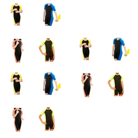 

wrea 3pcs Kids Swimwear Summer Boys Swimsuit Girl Swimming Children Sport Sunproof Beachwear Baby Bathing Suit