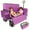 Purple, variant on Auralane 3-in-1 Large Collapsible Folding Wagon,Convert to Bench with 1 Ice pack,550lbs/180L Capacity,Outdoor Utility Wagon for Groceries,Camping