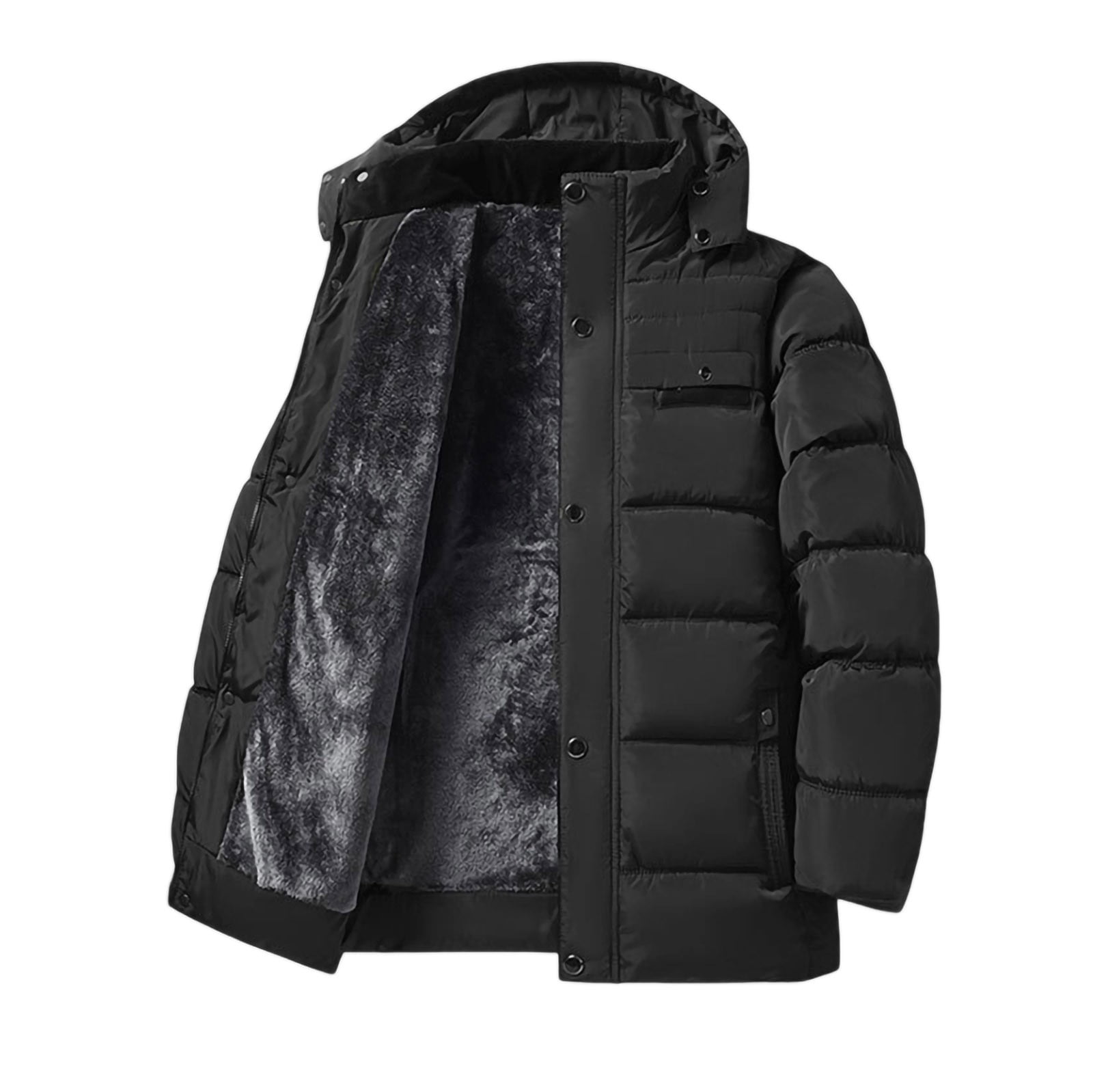 Zpanxa Men's Extreme Cold Weather Jacket Waterproof Windproof