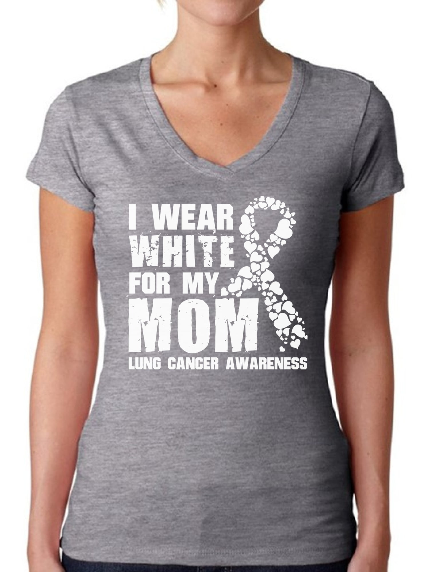 Awkward Styles Unisex I Wear White for My Mom Hoodie Hooded Sweatshirts Lung Cancer Awareness Awkward Styles Unisex I Wear White for My Mom Hoodie Hooded Sweatshirts Lung Cancer Awareness