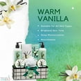 thumbnail image 6 of Freida and Joe Warm Vanilla 8 Piece Bath Set Gift Basket Gift Set Care Package for Women and Men, 6 of 7