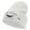 White, variant on US Army Aviation Embroidered 12 Inch Long Knitted Beanie - Navy OSFM