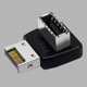thumbnail image 3 of Likrtyny Adaptador Encabezado Interno Tipo C Frontal Convertidor 90 Grados USB 3.1 Tipo E (B), 3 of 8