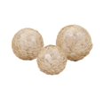 thumbnail image 1 of IMAX Corporation Estela 3 Piece White Shell Ball Set in Beige, 1 of 1
