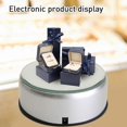thumbnail image 4 of 7 Crystals Glass Art Figure LED Display Stand 7 Colorful Jewelry Rotating Stand 90 Rotating Lamp Holder DIY, 4 of 5