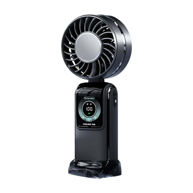 Ice – Portable Air Conditioner with TEC Tech 18°C LED Display 8 Day Battery Quiet 35dB for Outdoor//Travel