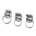 thumbnail image 5 of U.S. Solid 1/2 in Barb x 1/2 in Barb Brass Hose Barbed Fitting with 6 Clamps Pack of 3, 5 of 11