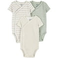 thumbnail image 4 of Carter's Child of Mine Baby Unisex Bodysuits, 6-Piece, Sizes Preemie-18 Months, 4 of 10