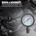 thumbnail image 3 of Comprobador de compresión automotriz para motores de gasolina, multiadaptadores y tuberías. Lecturas precisas de 0 a 300 psi y 0 a 20 bar., 3 of 5