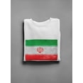 thumbnail image 3 of Iranian Flag Design Sweatshirt Women -Image by Shutterstock, Female Medium, 3 of 4