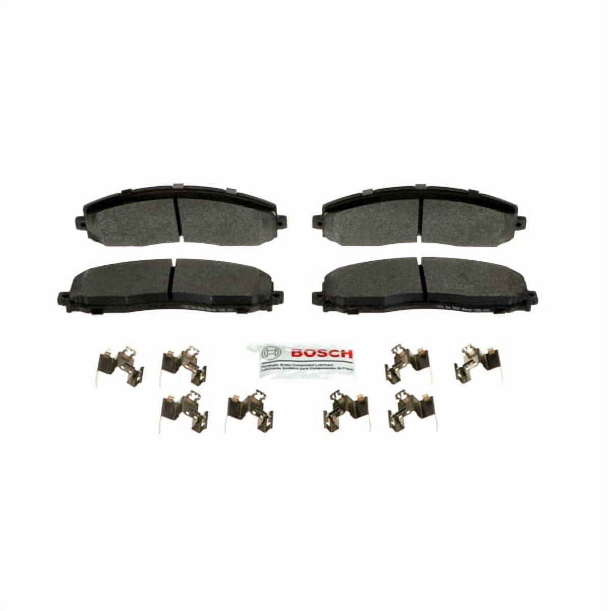 Bosch BE1691H Bosch Blue Semi-Metallic Brake Pads with Hardware