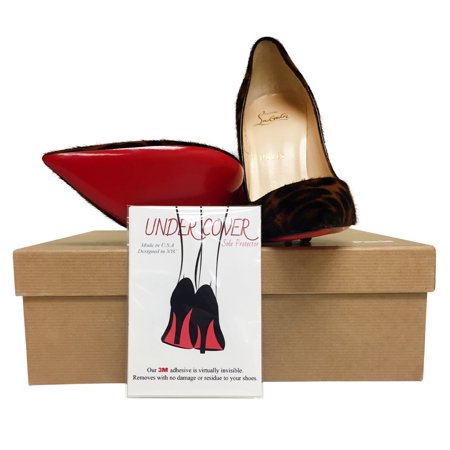bottom louboutin sole clear 3m heels