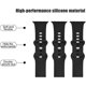 thumbnail image 3 of Correa compatible con Apple Watch Strap42mm44mm45mm, correas de silicona de repuesto compatibles con Iwatch Se Series 7 6 5 4 3 2 1, 3 of 5