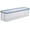 Blue, variant on Large Capacity Rectangular Pasta Container Noodle Food Storage Spaghetti Keeper Box with Cover