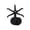 Z-Black, variant on Adhesive Wall & Ceiling Decor Hooks, Heavy Duty No-Drill 360° Swivel Adjustable for Hanging Home Accents Lights Plants Wind Chimes Compatible with 3M Command Strips, 1 Pack,White