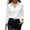 White, variant on Women's Satin Silk Shirts Long Sleeve Button Down Blouse Casual Loose Office Work Silky Dressy Tunic Tops