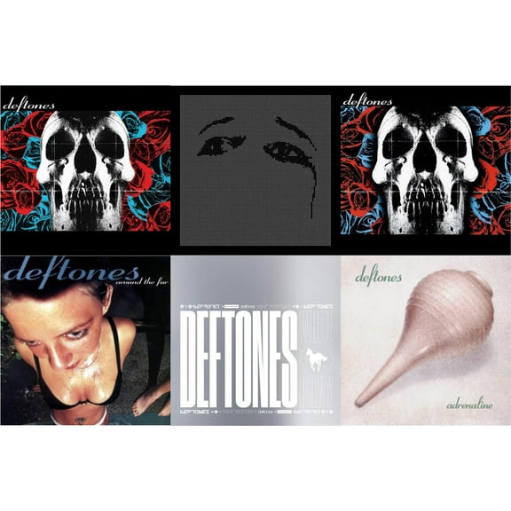 Deftones (X) (20Th Anniversary/Ruby Red LP Vinyl) & Ohms & Deftones & Around The Fur (180G) & White Pony (X) (20Th Anniversary Deluxe Edition/Super Deluxe) & Adrenaline