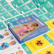 LevelUp RN Nurse Squad Pediatrics Nursing School Exam Prep Card Game, 230 Questions, up to 8 Players