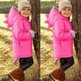 thumbnail image 2 of Baby Boys Girls Winter Thick Hooded Down Jacket Sleeve 3D Dinosaur Hooded Winter Coats for Kids with Hoods, 2 of 3