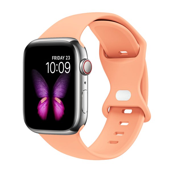 Tighesen Bandas Deportivas Compatibles Con Apple Watch Band Ultra 2/Ultra Se Series 9/8/7/6/5/4/3/2/1 38 Mm 40 Mm 41 Mm 42 Mm 44 Mm 45 Mm 49 Mm S/M M/L Para Mujeres/Hombres Correa De Silicona Para Iwa