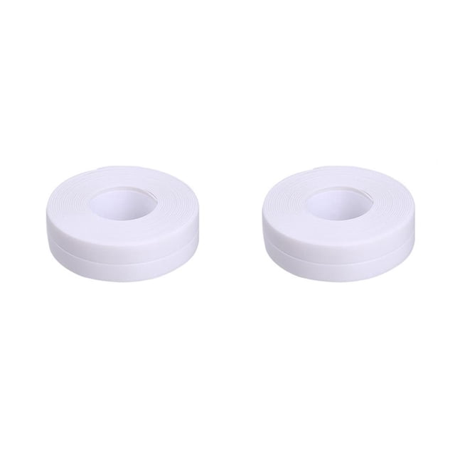 Tiras de sellado impermeable Naiovety PVC a prueba de moho pegatina de pared fuerte suave 3,20 x 3,80 cm
