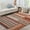 Beige Multi, variant on Garvee 6'x9' Washable Rugs for Living Room Vintage Bedroom Rug Geometric Rug Patchwork Farmhouse Rug Stain-Resistant Carpet, Brown