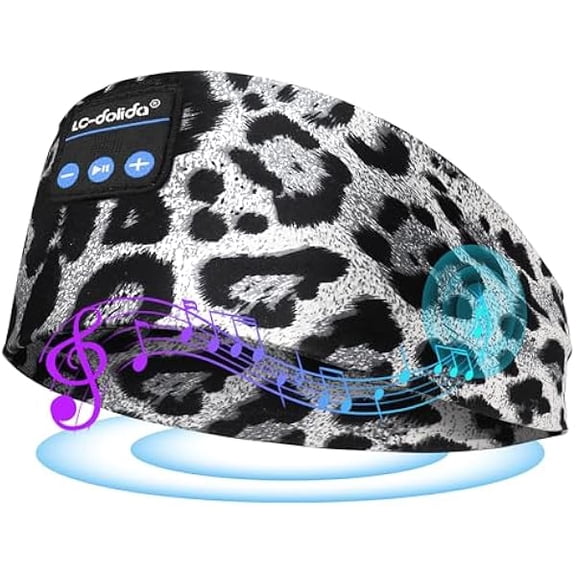 Sleep Headphones Bluetooth, Headband Headphones Earphones Wireless, Sleep Mask for Sleeping, Sports, Gifts, Workout, Jogging, Yoga,Insomnia, Air Travel, Meditation