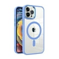 thumbnail image 4 of For Apple iPhone XR MagSafe Compatible Transparent Greatest Clear Acrylic with Color Frame Thick Hybrid TPU Cover ,Xpm Phone Case [ Clear Light Blue ], 4 of 6
