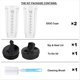 thumbnail image 5 of 2 Pack 32oz Replacement Mixing Cup with Sip Lid for BL450 BL454, 5 of 5