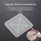thumbnail image 5 of Cubierta de drenaje de suelo, tapas de sellado a prueba de insectos de silicona, superficie lisa, almohadilla desodorante antiolor, colador de Juegos de accesorios de baño Transparente 15*15cm sweethay HA073469-01, 5 of 8
