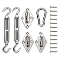 thumbnail image 1 of de hardware de vela de sombra solar de acero inoxidable Accesorios de fijación Accesorios de toldo solar Herramienta Conjunto de accesorios de shamjiam Accesorio para toldo, 1 of 8