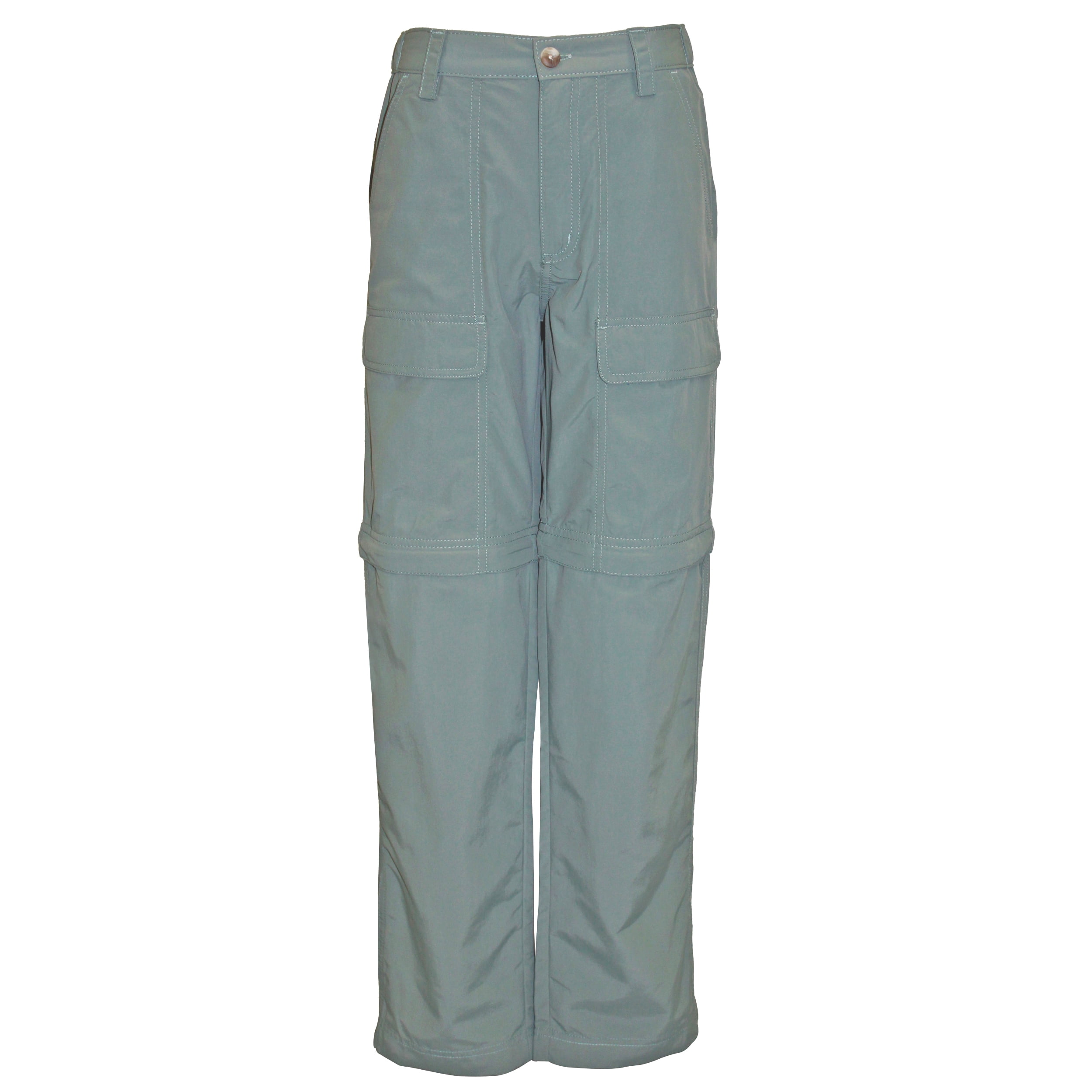 Small Castle Rock White Sierra Youth Trail Convertible Pants 