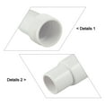 thumbnail image 3 of BCLONG Pool Filter Pump Hose Adapter 1 1/4in-1 1/2in Thread 1.5in Fitting PVC 417-6060, 3 of 9