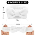 thumbnail image 4 of Teen Girls Fuzzy Skincare Headband - Face Washing Hair Band Terry Cloth Headbands for Washing Face, 4 of 13