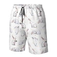 thumbnail image 4 of Logiee Rabbit Eating Print Mens Swim Trunks Quick Dry Board Shorts,Breathable Hawaii Beach Shorts Swimwear Bathing Suits-X-Large, 4 of 6
