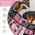 thumbnail image 5 of Cow Print Blanket, Pink Cow Blankets/Throw for Adults 50"x60", Cows Gifts for Women/Girls, Cow Gifts for Cow Lovers, Cow Themed Gifts, Cow Stuff, Cow Lover Gift, Cow Things, Cow Print Bedding, 5 of 6