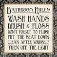 thumbnail image 2 of Black Gold Bath Rules Poster Print by Jace Grey, 2 of 2
