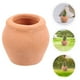 thumbnail image 2 of 8 macetas pequeñas de terracota para uso interior, maceta de arcilla en miniatura, maceta de cerámica pequeña para plantas suculentas y decoración de escritorio, 2 of 7