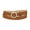 Brown, variant on INSPIRE CHIC Women's Belts O Ring Metal Buckle Plus Size Thin Nonporous Waist Belt