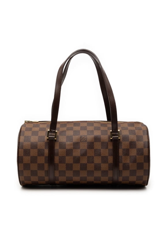 Pre-Owned Louis Vuitton Damier Papillon 30 Handbag N51303 Brown Leather Women's LOUIS VUITTON